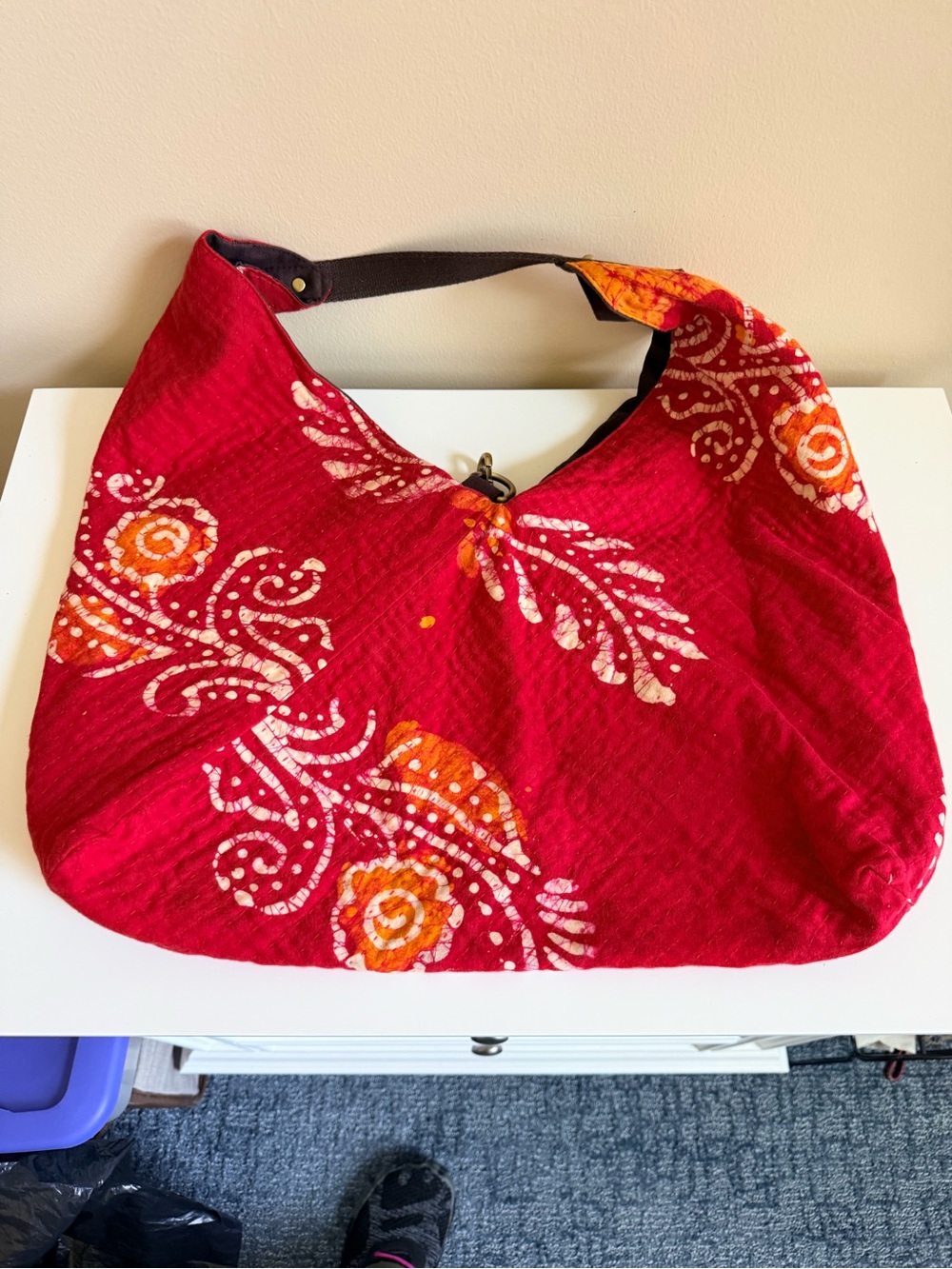 Handcrafted Cotton Hobo Bag